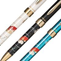 優美蒔絵複合筆記具 金魚 （2色ボールペン+シャープペンシル）の画像