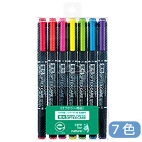 蛍光オプテックス　ケア　7色セット（蛍光ペン）の画像